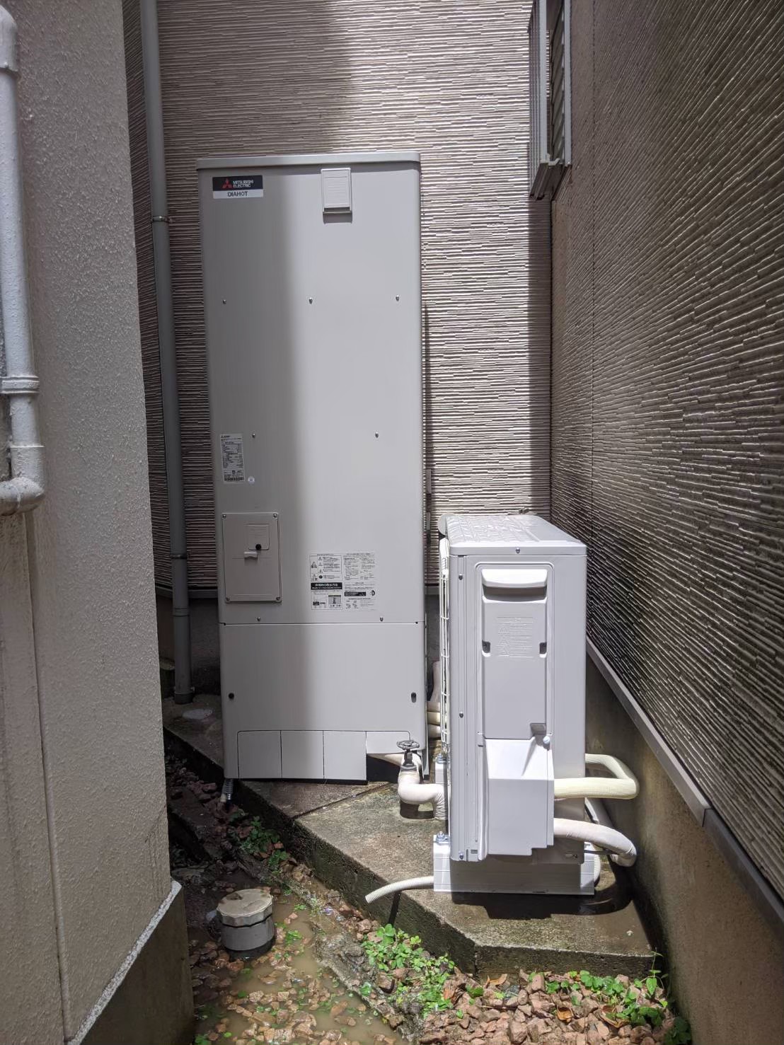 東京都文京区小日向エコキュート交換工事T様